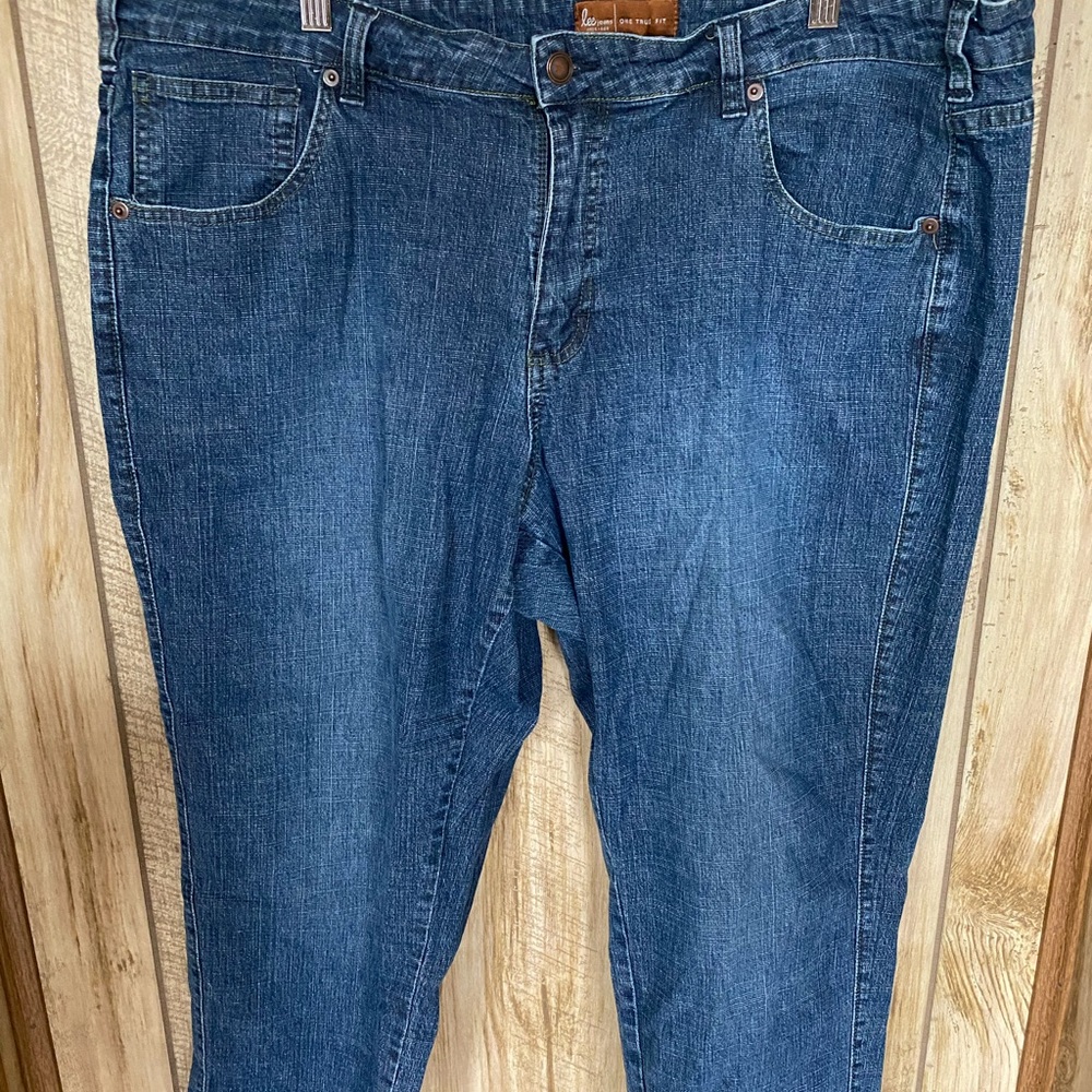Denim capris